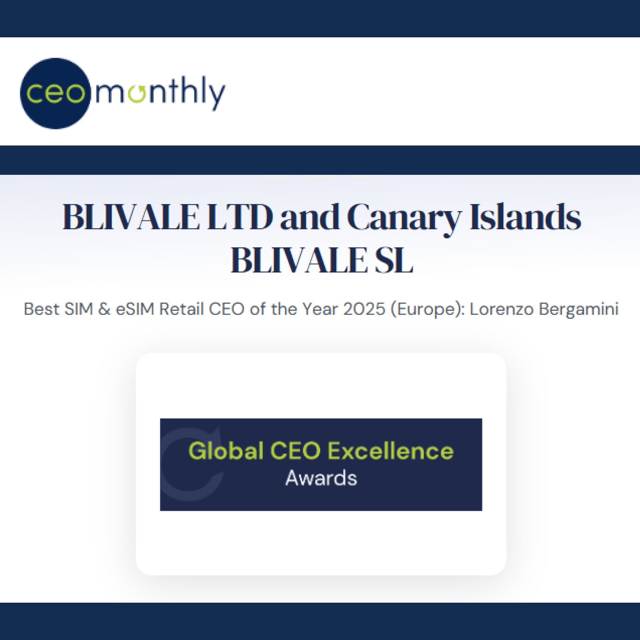 blivale_image_Awards 2025_Best Retail SIM and eSIM CEO in 2025 Europe Lorenzo Bergamini_800x800 Vision Pays: BLIVALE's Lorenzo Bergamini Named Europe's Best Retail SIM and eSIM CEO 2025